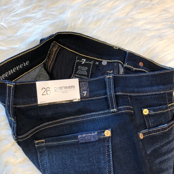 5[7ForAllMankind] NWT! The Gwenevere distressed - Picture 7 of 7